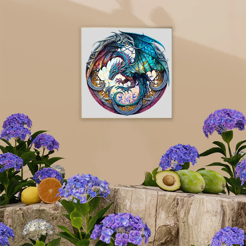 Dragon artwork -6  Wooden Jigsaw Puzzle - image 7