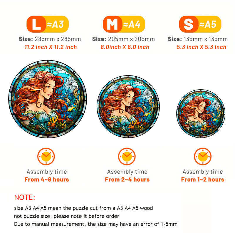 Ariel - Wooden Jigsaw Puzzle - image 2