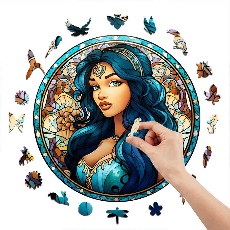 Jasmine - Wooden Jigsaw Puzzle - image 1