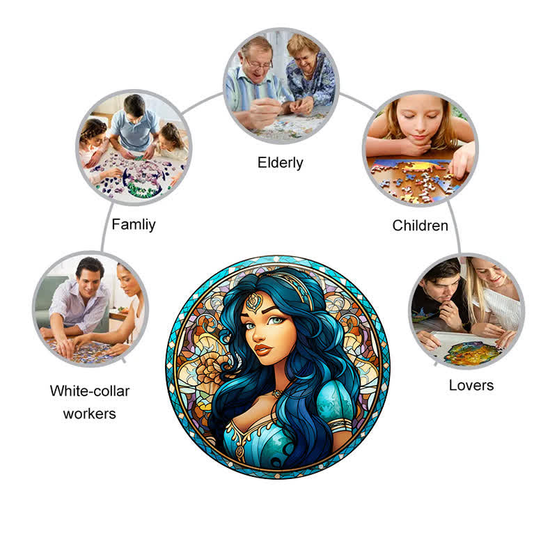 Jasmine - Wooden Jigsaw Puzzle - image 5