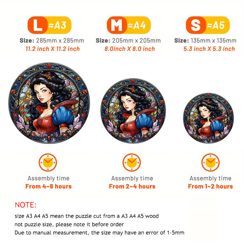 SnowWhite - Wooden Jigsaw Puzzle - image 2