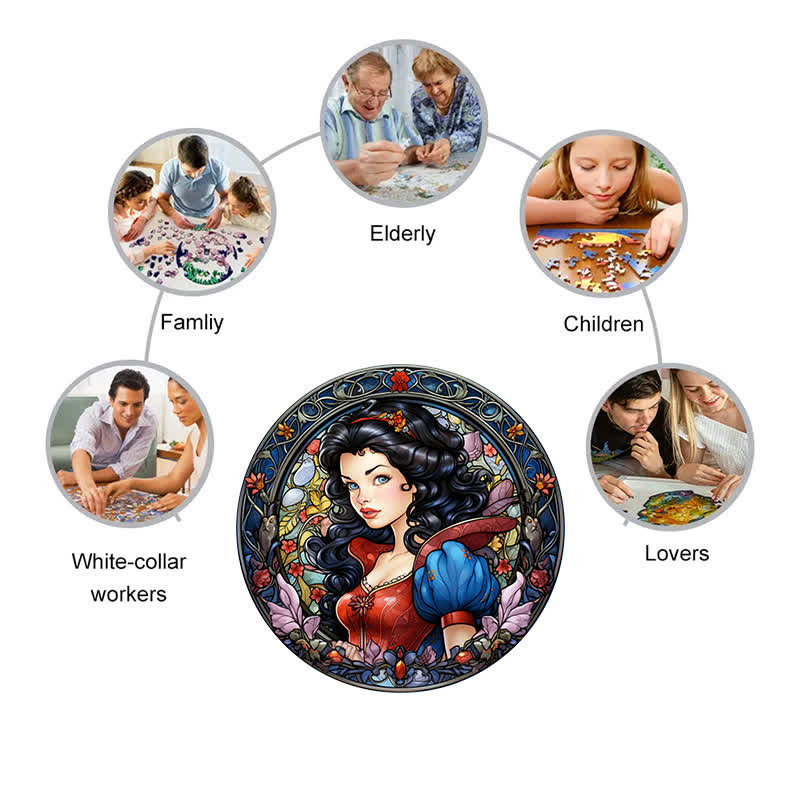 SnowWhite - Wooden Jigsaw Puzzle - image 5