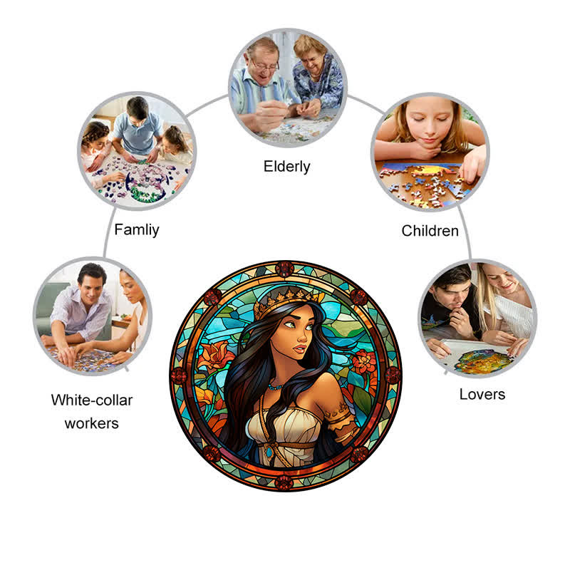 Pocahontas - Wooden Jigsaw Puzzle - image 7