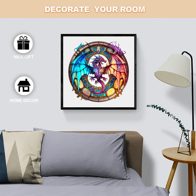 Dragon artwork -5  Wooden Jigsaw Puzzle - image 6