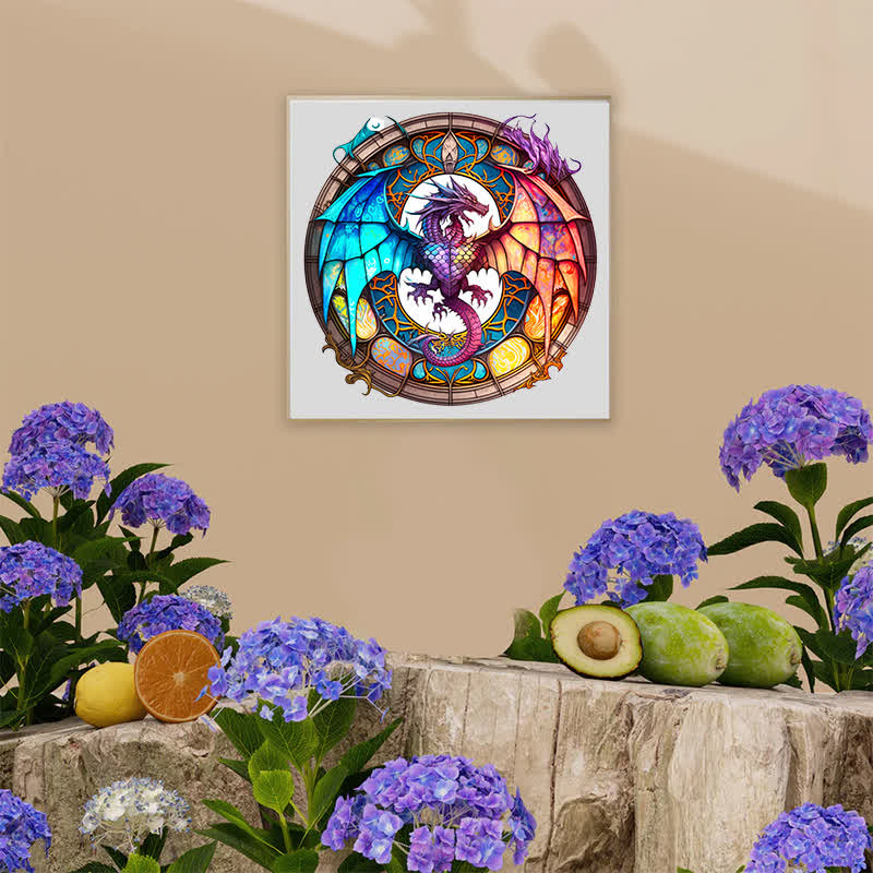 Dragon artwork -5  Wooden Jigsaw Puzzle - image 8