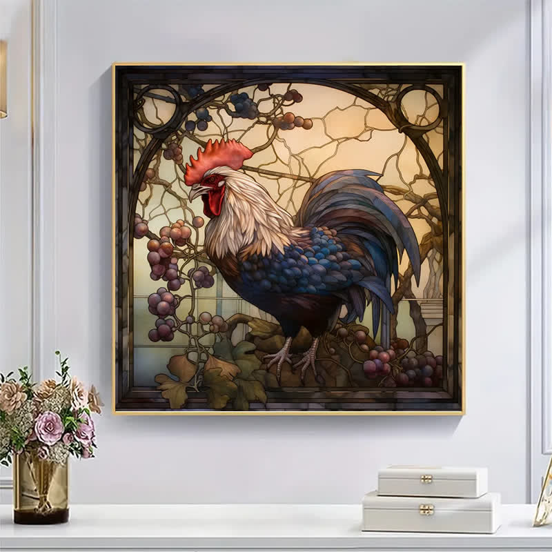 Chicken Rooster - Wooden Jigsaw Puzzle - image 4