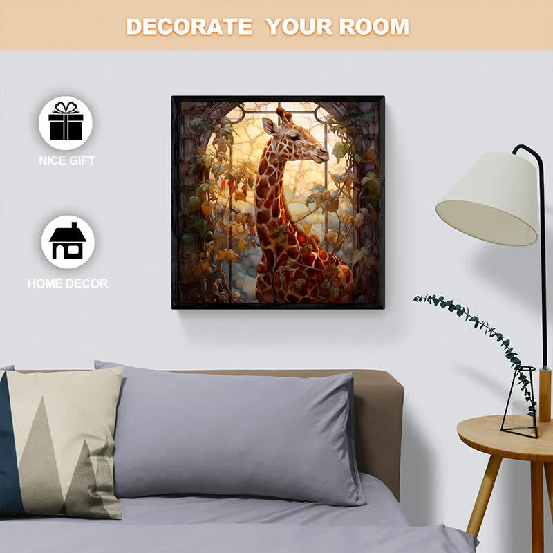 Giraffe Elegant - Wooden Jigsaw Puzzle - image 4