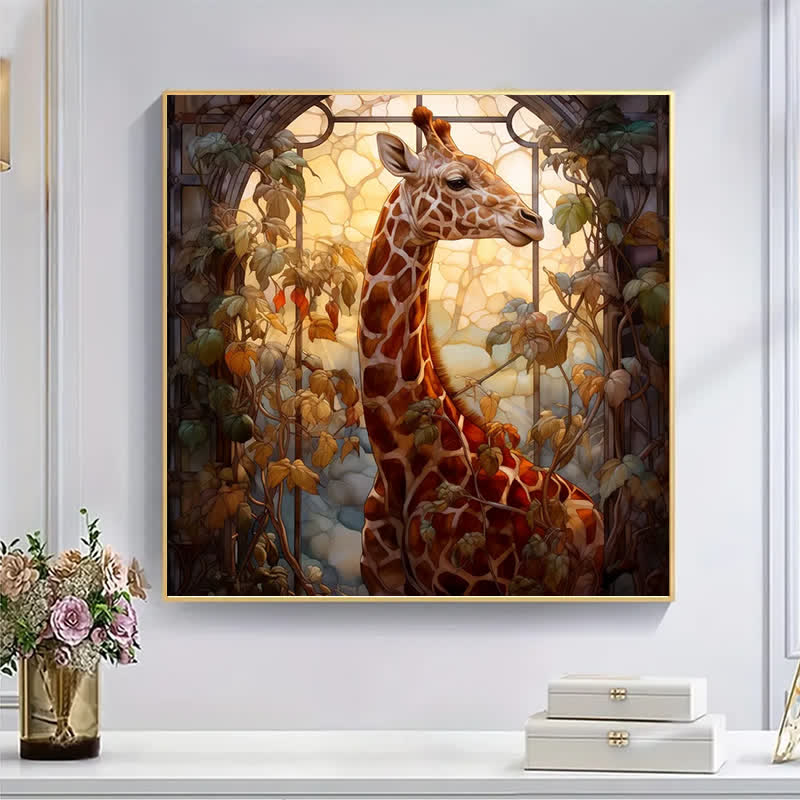 Giraffe Elegant - Wooden Jigsaw Puzzle - image 3