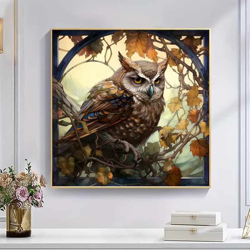 Cute and delicate owl - Wooden Jigsaw Puzzle - image 6