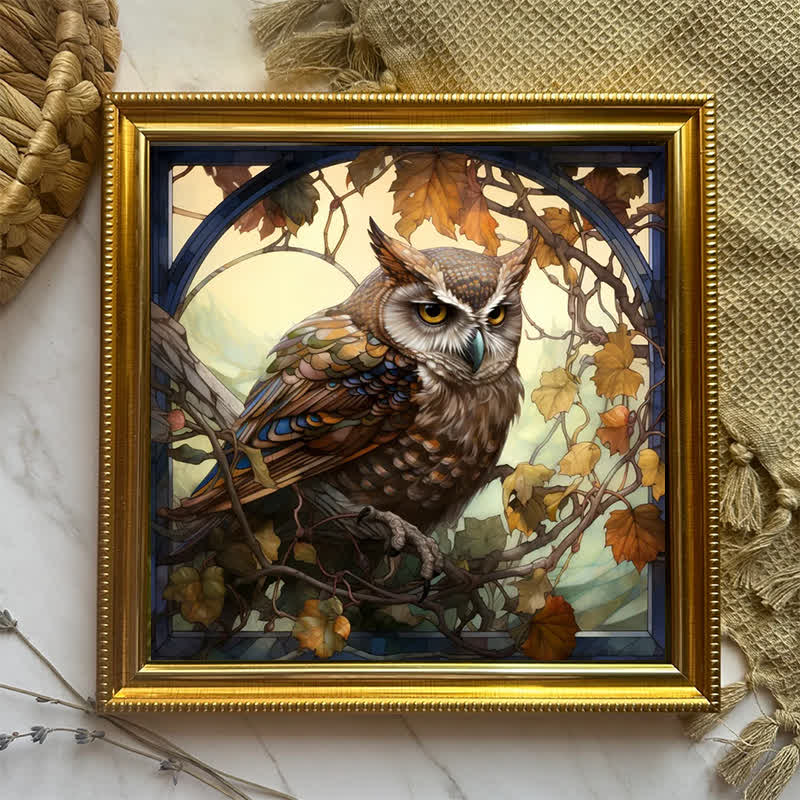 Cute and delicate owl - Wooden Jigsaw Puzzle - image 7