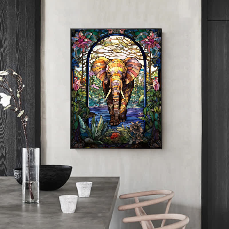 African Elephant 3- Wooden Jigsaw Puzzle - image 3