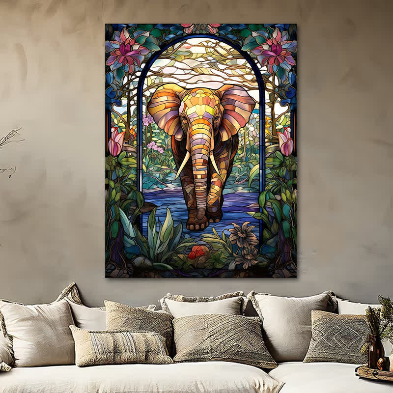 African Elephant 3- Wooden Jigsaw Puzzle - image 6