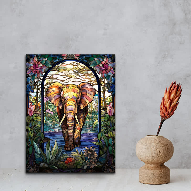 African Elephant 3- Wooden Jigsaw Puzzle - image 7