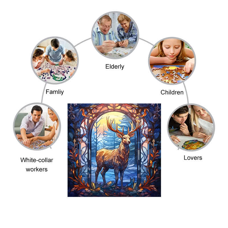 Christmas Winter - Wooden Jigsaw Puzzle - image 3