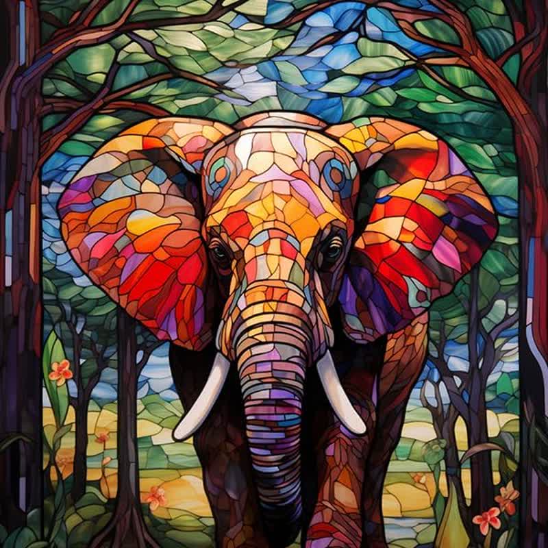 African Elephant 2- Wooden Jigsaw Puzzle - A3  - Wooden Gift Packaging - image 0