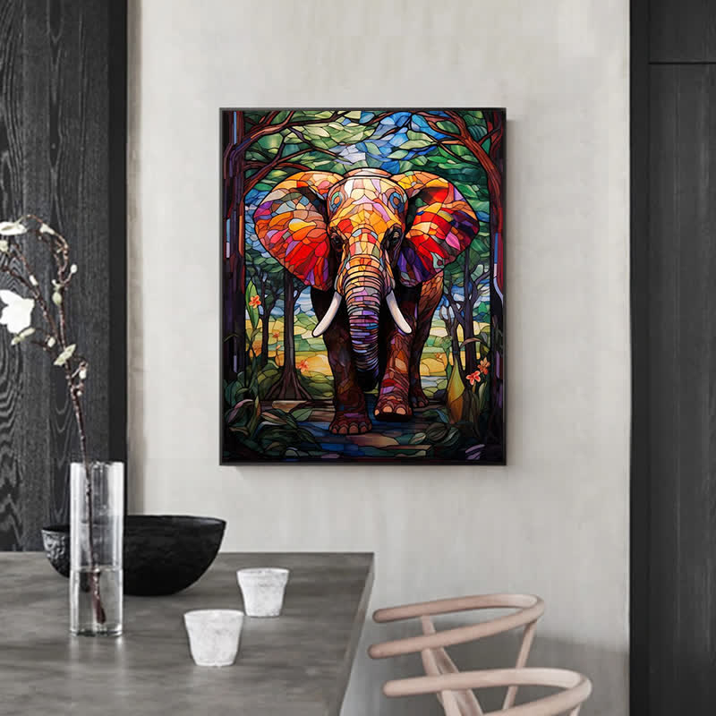 African Elephant 2- Wooden Jigsaw Puzzle - image 3
