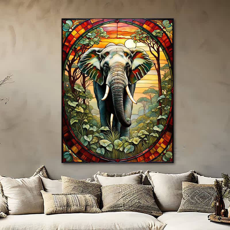 African Elephant 1- Wooden Jigsaw Puzzle - image 5