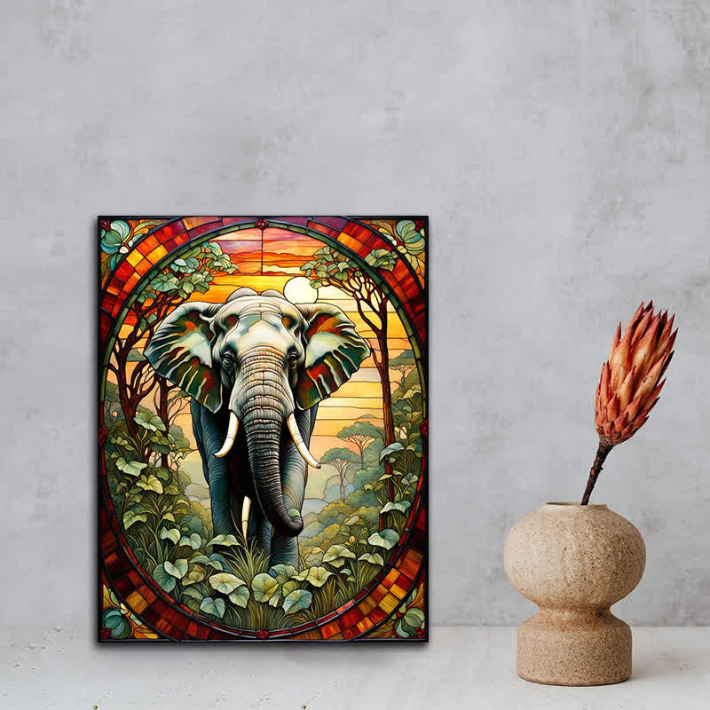 African Elephant 1- Wooden Jigsaw Puzzle - image 7
