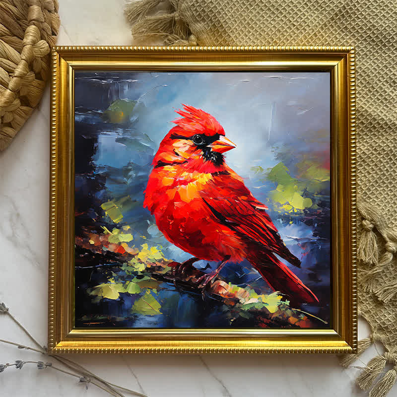 Cardinal on a Birch Branch - Wooden Jigsaw Puzzle - image 7