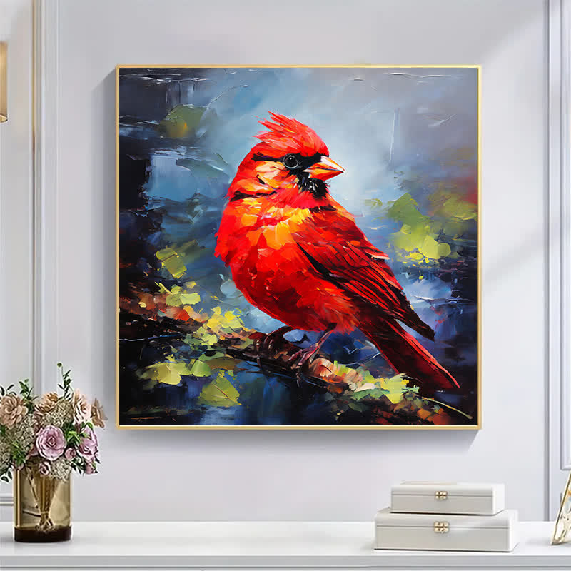 Cardinal on a Birch Branch - Wooden Jigsaw Puzzle - image 4