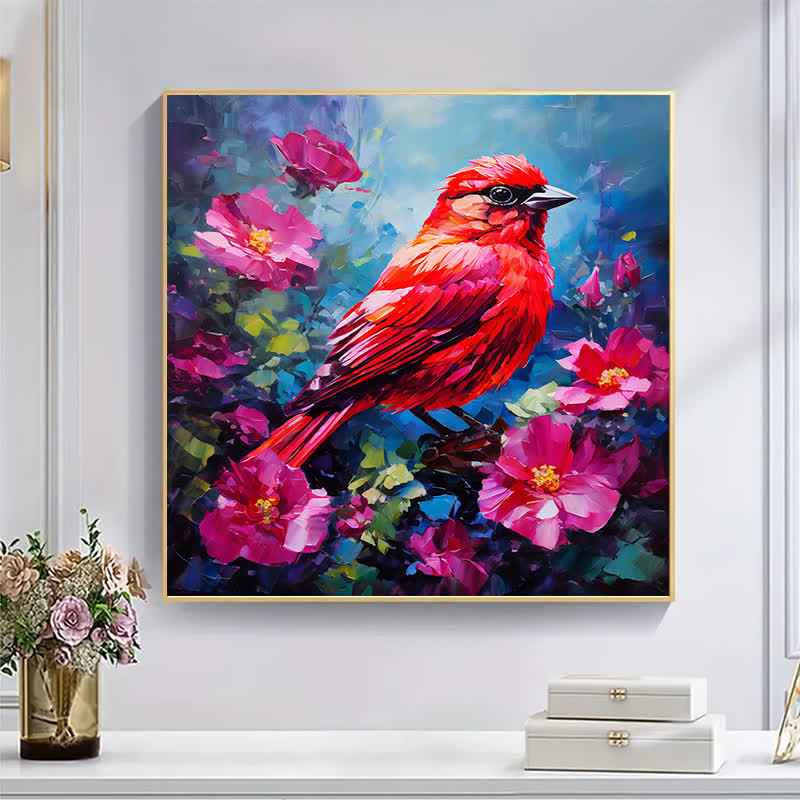 Bird Northern Cardinal - Wooden Jigsaw Puzzle - image 5