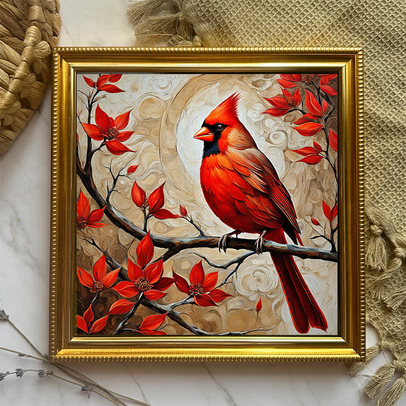 Cardinal Bird  -  Wooden Jigsaw Puzzle - image 5
