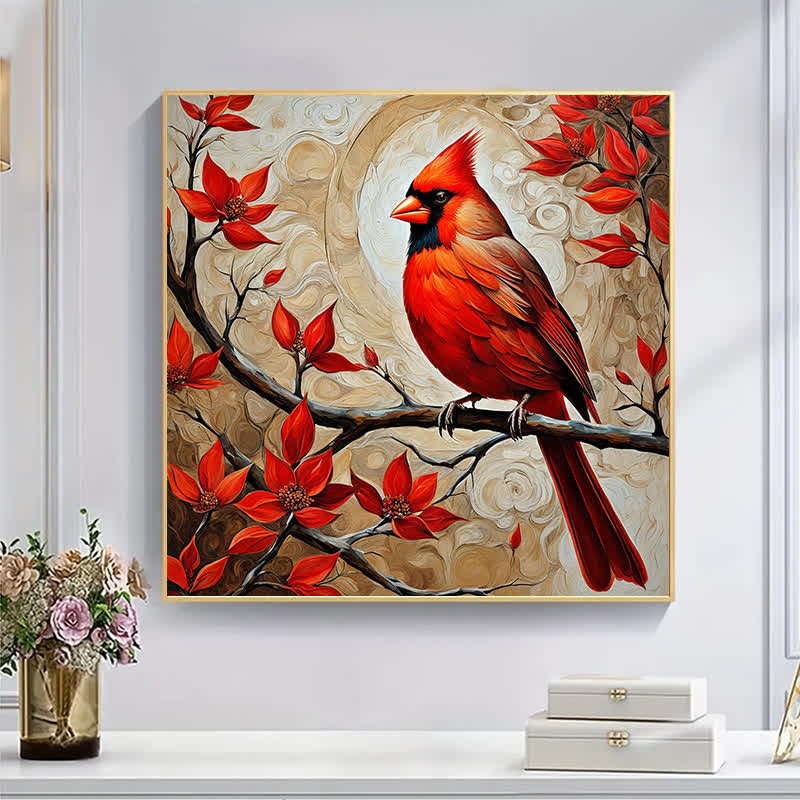 Cardinal Bird  -  Wooden Jigsaw Puzzle - image 2