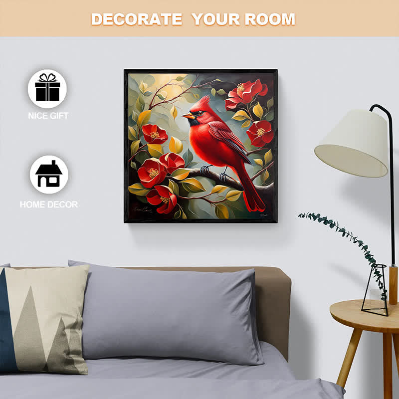 Cardinal Bird  -  Wooden Jigsaw Puzzle - image 7