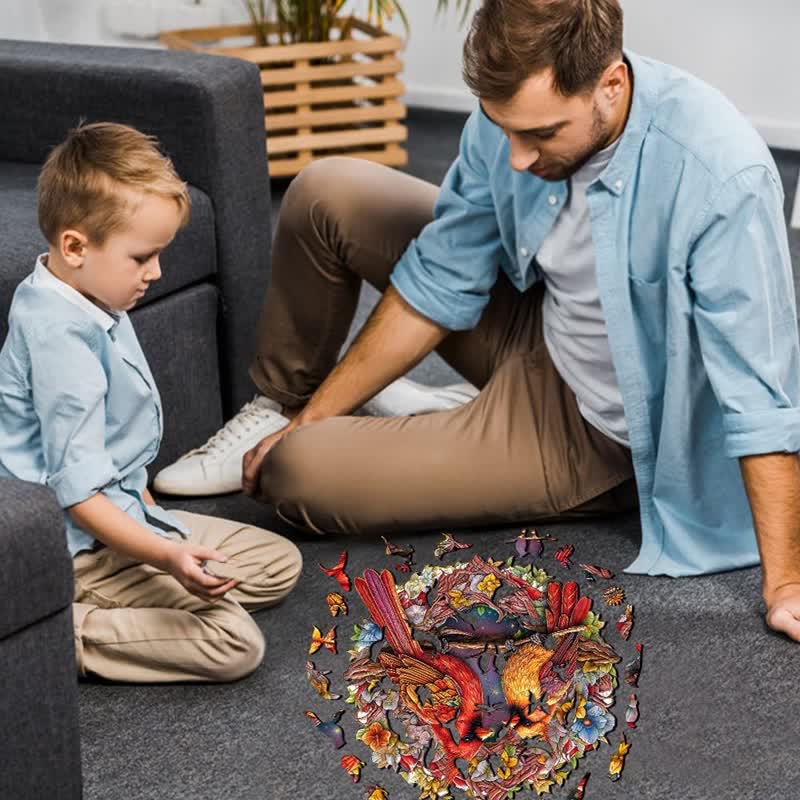 Cardinal 2 - Wooden Jigsaw Puzzle - image 2