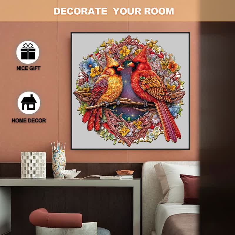 Cardinal 2 - Wooden Jigsaw Puzzle - image 4