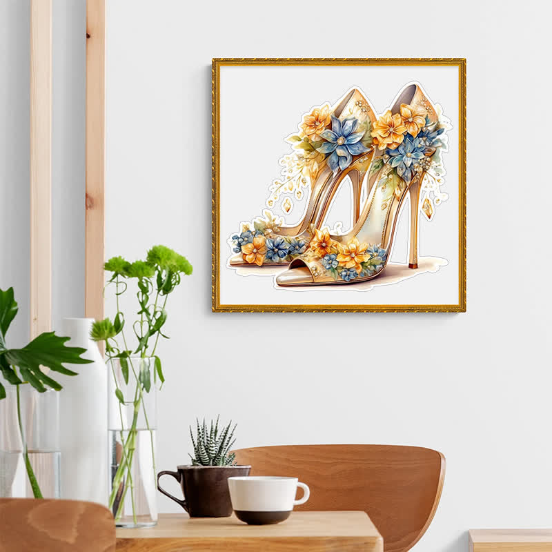Beautiful High Heel Shoe - Wooden Jigsaw Puzzle - image 3