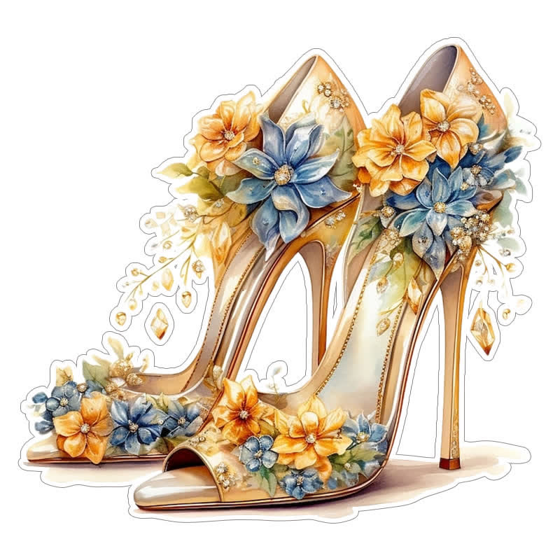 Beautiful High Heel Shoe - Wooden Jigsaw Puzzle - A3 - Wooden Gift Packaging - image 0
