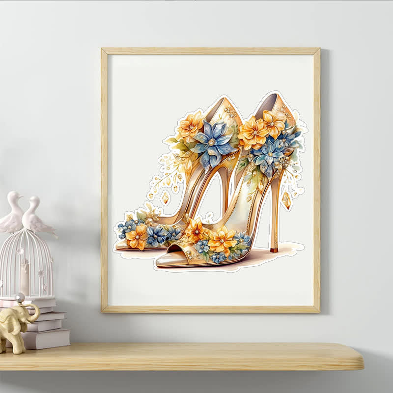 Beautiful High Heel Shoe - Wooden Jigsaw Puzzle - image 4