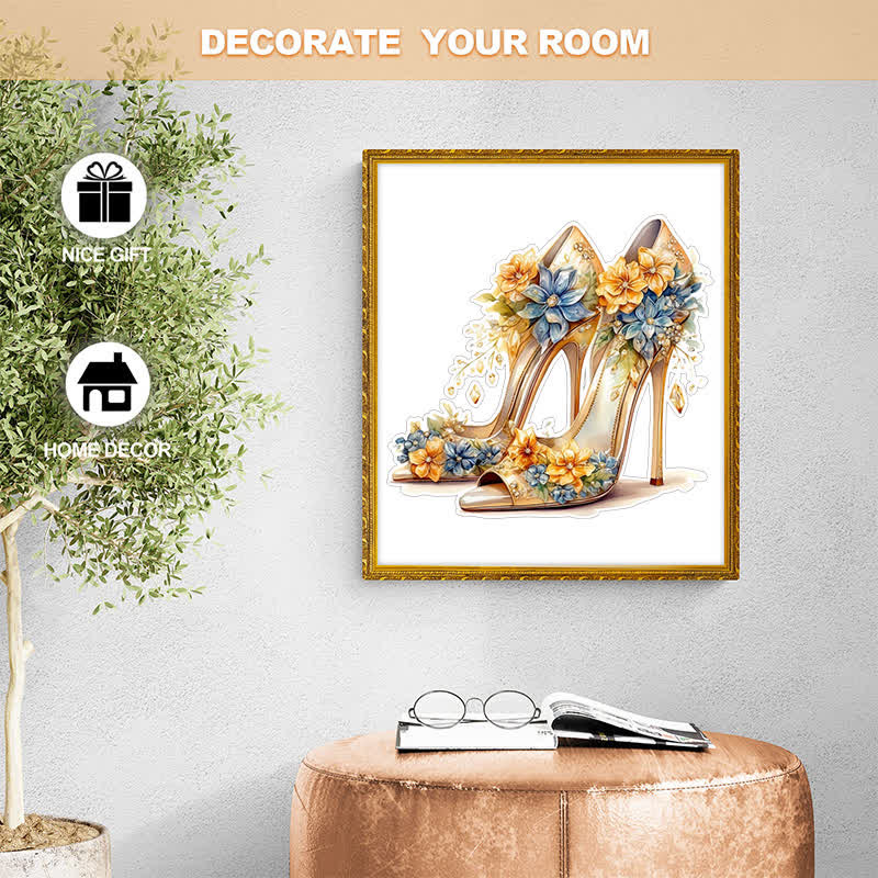 Beautiful High Heel Shoe - Wooden Jigsaw Puzzle - image 6