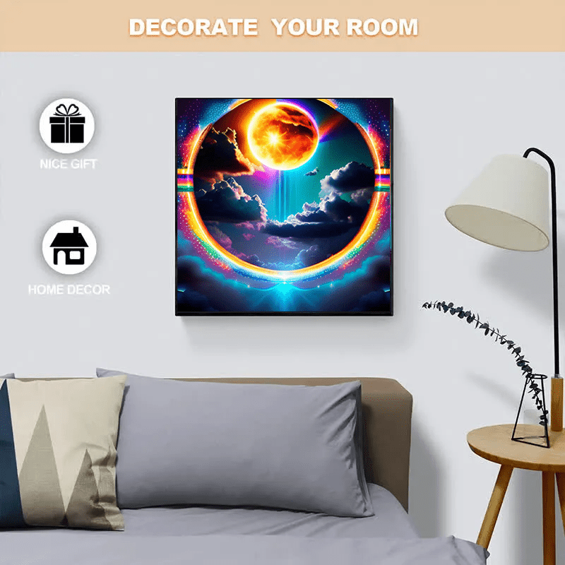 A Rainbow portal in the sky - Wooden Jigsaw Puzzle - image 5