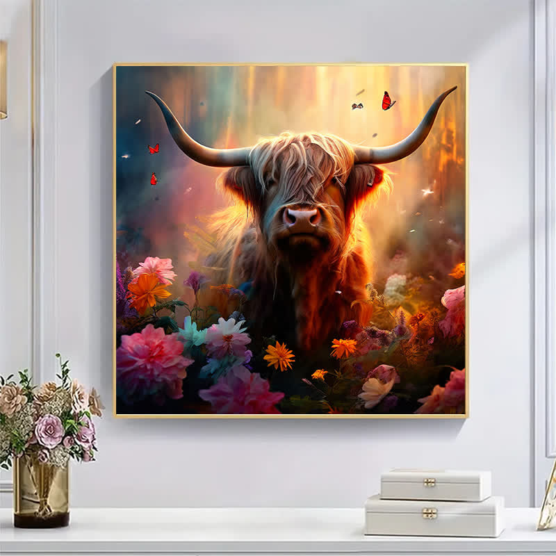 Highland Cattle Cow - Wooden Jigsaw Puzzle - image 4