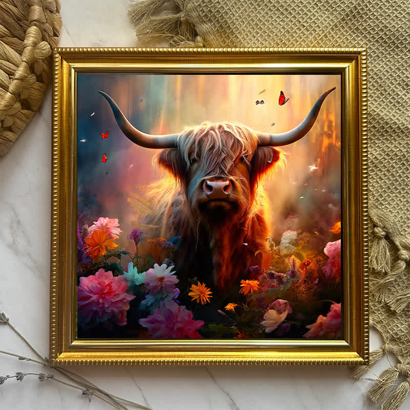 Highland Cattle Cow - Wooden Jigsaw Puzzle - image 6
