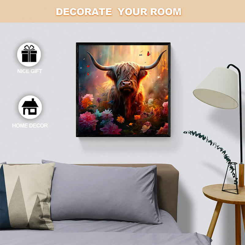 Highland Cattle Cow - Wooden Jigsaw Puzzle - image 7