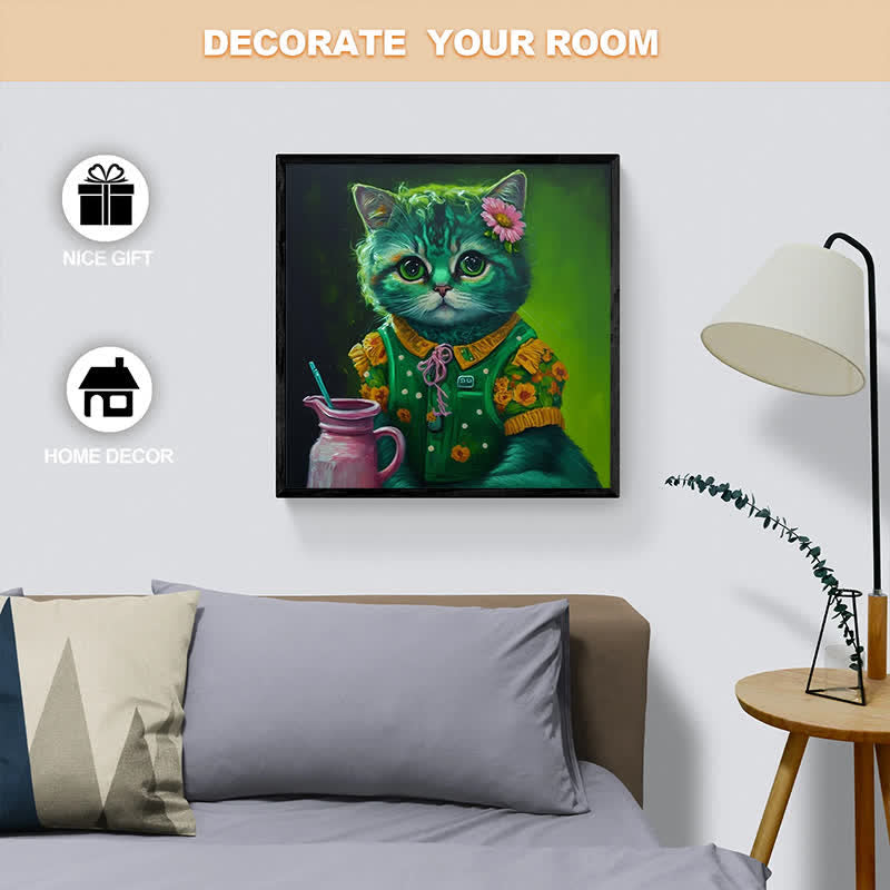 Milk Cat - Wooden Jigsaw Puzzle - image 6