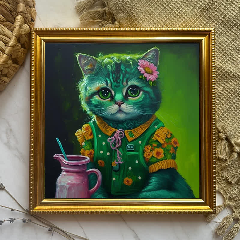 Milk Cat - Wooden Jigsaw Puzzle - image 7