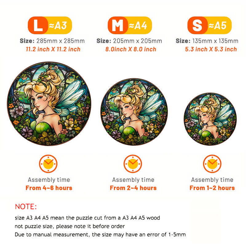 Tinker bell  - Wooden Jigsaw Puzzle - image 2
