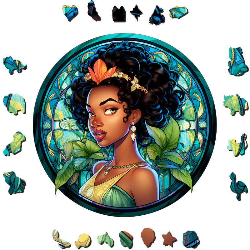 Tiana Princess - Wooden Jigsaw Puzzle - image 1
