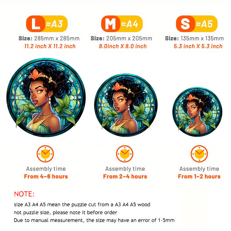 Tiana Princess - Wooden Jigsaw Puzzle - image 3