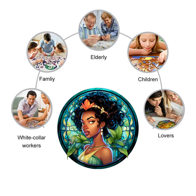 Tiana Princess - Wooden Jigsaw Puzzle - image 4