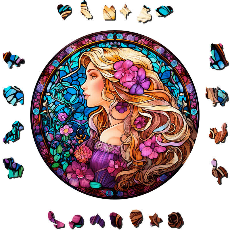 Rapunzel - Wooden Jigsaw Puzzle - image 1