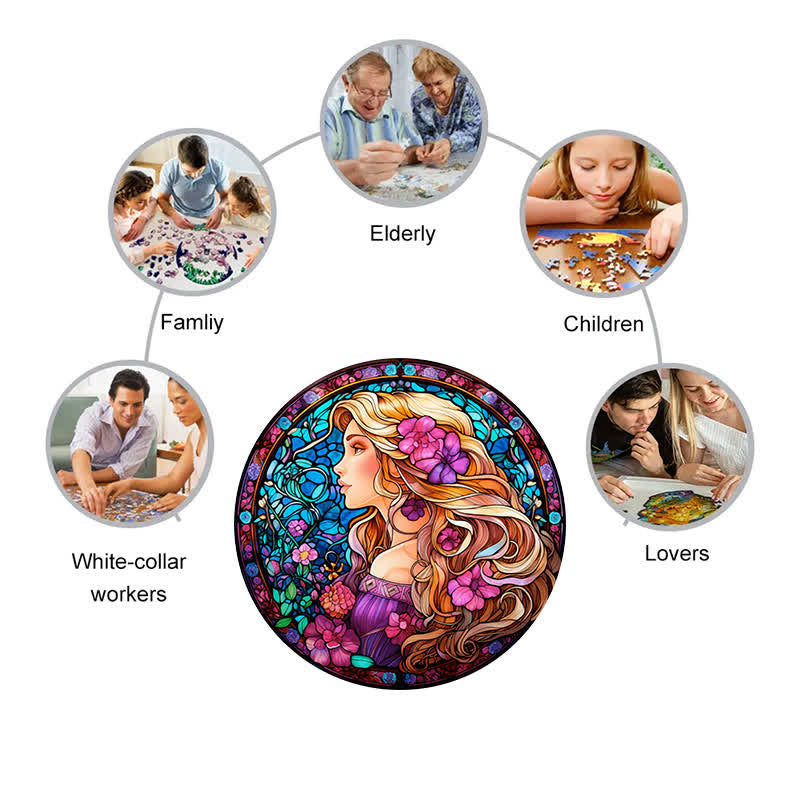 Rapunzel - Wooden Jigsaw Puzzle - image 6