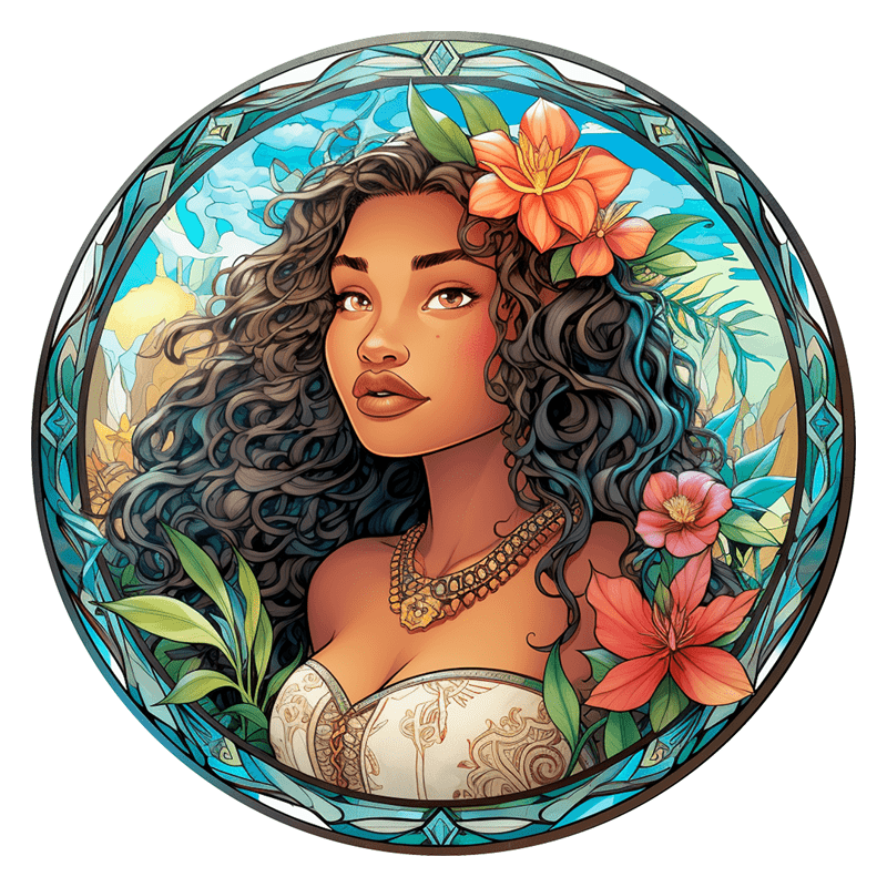 Moana Princess - Wooden Jigsaw Puzzle - A3 - Wooden Gift Packaging - image 0