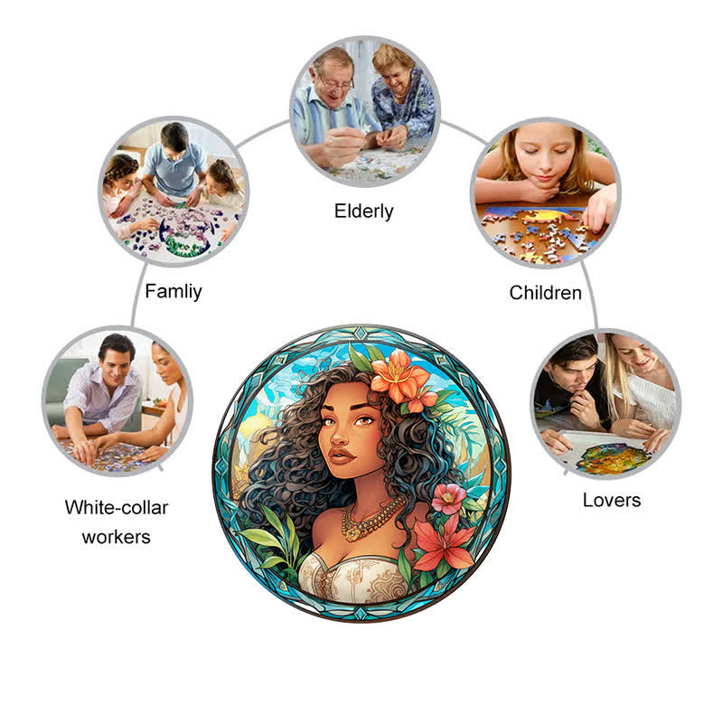 Moana Princess - Wooden Jigsaw Puzzle - image 4