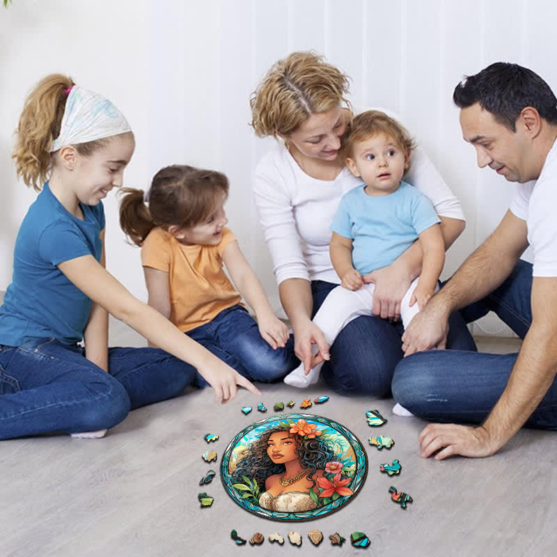 Moana Princess - Wooden Jigsaw Puzzle - image 5