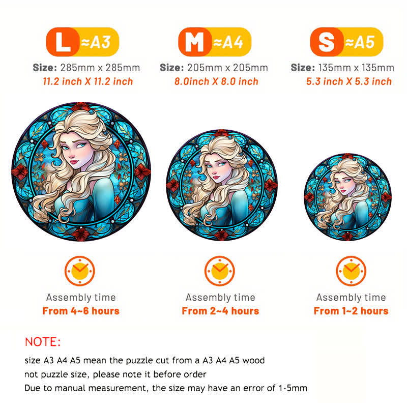 Elsa - Wooden Jigsaw Puzzle - image 3
